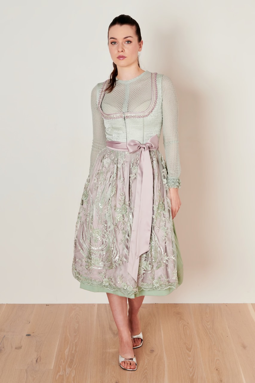 فستان ديرندل سيلِستينا اخضر